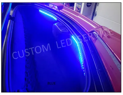 C8 Corvette, Custom Complete Interior FRONT AND REAR TRUNK LED Lighting Kit